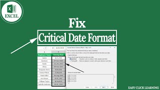 Fix Any Excel Date Error FAST – Easy Trick You Need!