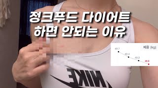 (vlog) 피자, 치킨 먹어도 살은 빠져요. 그래도 하지 마세요😂