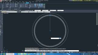 零基础学CAD，倾斜的齿轮模型实操课，想学的快进来吧！