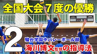 選手の可能性を最大限に伸ばす!! 海川博文流 中学バレー指導 Disc2 sample