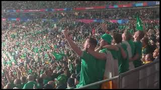 Irish supporters - The Fields of Athenry - 23 09 23 - Rugby World Cup - Ireland vs South Africa 🍀🍀🍀