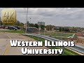 Driving Around Western Illinois University Campus in 4k Video