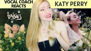 Vocal Coach Reacts: KATY PERRY 'Daisies' Official Video