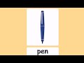 kids vocabulary _ school supplies and classroom vocabulary _ learn english for kids