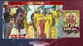 Ganesh Chaturthi celebrations in Kanipakam |  Chittoor District  | ABN Ground Report |ABN Telugu