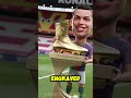 Messi & Ronaldo Exchange Legendary Trophies! 🏆✨ |  #ronaldo #messi #goats #soccericons #foryou