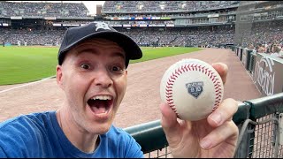 INSANE FRONT-ROW SEATS on Jim Leyland Day at Comerica Park!