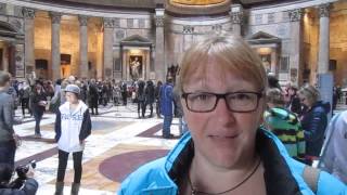 Juf Odilia in het Pantheon