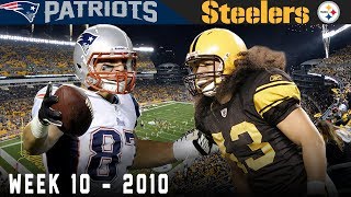 Gronk's FIRST Big Game! (Patriots vs. Steelers, 2010)