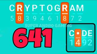 CRYPTOGRAM 641