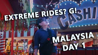 Caleb Tries an Extreme Ride at Genting Highlands (DAY 1 OF MALAYSIA TRIP)