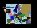 changing the map of europe back to 1815