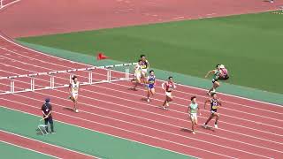 [4k]男子400mH　予選1組　日本インカレ2022　2022年9月10日(土)