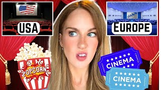 10 Differences Between USA Movie Theaters vs  European Cinemas