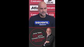 GUARDIOLA esquiva la PREGUNTA sobre TEBAS: \