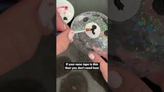 PLOT TWIST! You don‘t actually need to heat nano tape to make bubbles 🤡 #viral #diy #nanotape