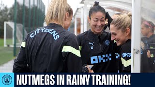 RAINING TRAINING! | Man City Women's Training Session