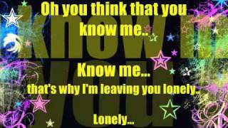 Kelly Clarkson- Mr. Know it All with Lyrics
