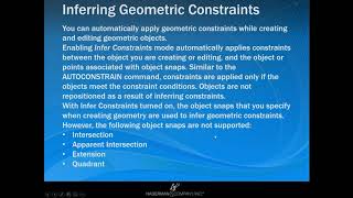 Parametric Drawing and Constraints