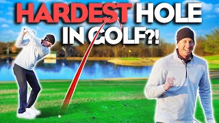 Can I Birdie The Hardest Hole In Golf? | 3 Hole Match Vs @andrewradford2218