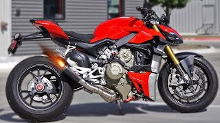 Ducati Streetfighter V4S PURE EXHAUST SOUND