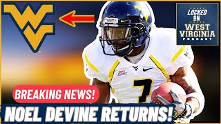 Noel Devine returns to coach WVU Football with Richrod!