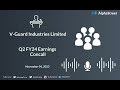 V Guard Industries Limited Q2 FY24 Earnings Concall