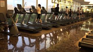 IMG 5743 Treadmill machine precor training