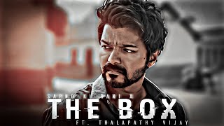 THE BOX - THALAPATHY VIJAY | VIJAY EDIT | THALAPATHY VIJAY STATUS | THE BOX EDIT #vijaythalapathy