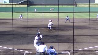 【平塚学園 柿木拓海】2017年4月25日 神奈川県春季大会 準々決勝vs横浜高校 市村拓巳 第1打席