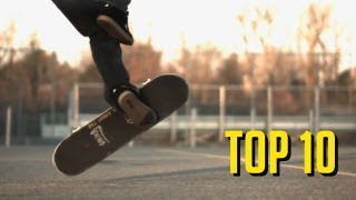 TOP 10 MANOBRAS DE SKATE DESCONHECIDAS