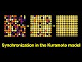 Synchronization in the Kuramoto model