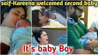 কারিনা কাপুর আবারো ছেলে সন্তানের মা হলো! saif and Kareena kapoor blessed a baby boy.. #breaking_news