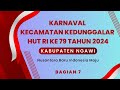 KARNAVAL KECAMATAN KEDUNGGALAR TAHUN 2024 #karnaval2024 #karnavalagustus