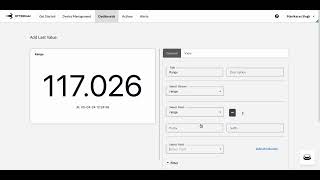 Dashboarding- Sensor data visualization