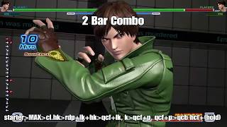 KoF14 Kyo Combos Quick Guide