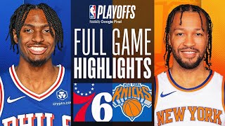 Game Recap: 76ers 112, Knicks 106