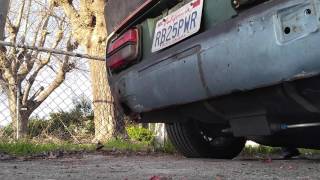 RB25 NEO 240Z Borla exhaust