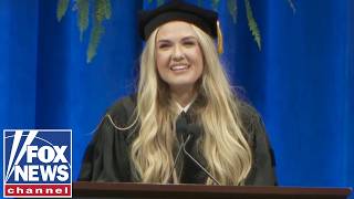 Erika Kirk’s powerful commencement speech leaves a mark
