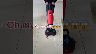 Mini Floor Scrubber #cleaning #commercial #industrial #vacuum #scrubber