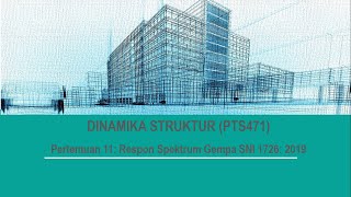 Respon Spektrum Gempa SNI 1726: 2019