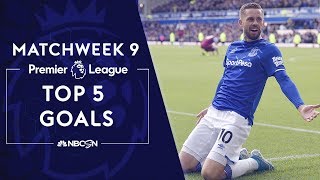 Top 5 goals from Premier League 2019/20 Matchweek 9 | NBC Sports