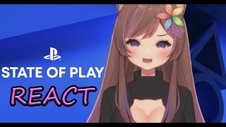 Sony State of Play Reaction Highlights  | VTuber NekoElla