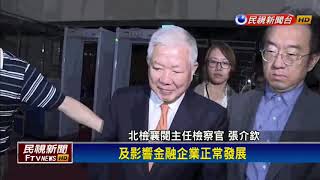 永豐金案起訴19人 何壽川求刑12年罰3.6億－民視新聞