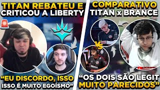 TITAN RAGIU e OPINOU SOBRE PLANJEMANTO DA LIBERTY ! GREVTHAR COMPAROU TITAN E BRANCE