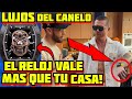 CANELO PRESUME su lujosa ropa y su reloj lujos y millones del canelo en un dia!