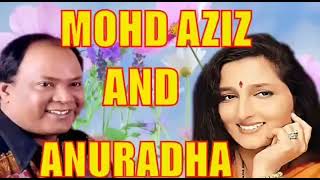 Mohammad Aziz Vs Anuradha Paudwal evergreen song🙏🏻👍