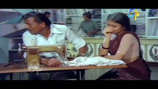 Intlo Rammaiah Veedhilo Krishnaiah Telugu Movie | Chiranjeevi & Madhavi Comedy Scene | ETV Cinema