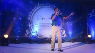 zindagi ek safar hai suhana on karaoke by Deepu Mathew Alex
