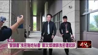 鄭文燦涉貪案外案！ 2律師「洩密、詐欺取財」遭起訴